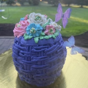 Flower Basket Cake
