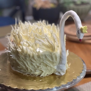 Swan Cake