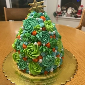 Christmas Tree Cake